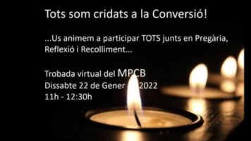 Moviment de Professionals Catòlics de Barcelona - 22 de Gener - Tots som cridats a la Conversió!