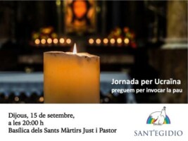 Sant'Egidio: 15 setembre - Jornada per Ucraïna