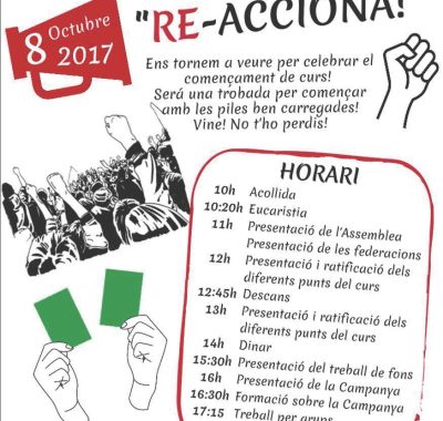 JOVENTUT OBRERA CRISTIANA – CELEBRACIÓ DE L’ASSEMBLEA NACIONAL