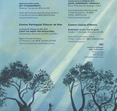 QUARESMA ALS CENTRES CULTURALS I PARROQUIALS