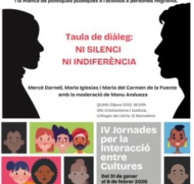 CRISTIANISME I JUSTICIA – Dijous 5 de febrer