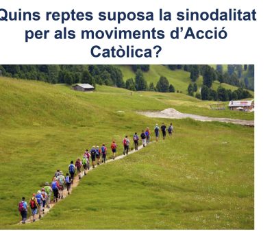 Quins reptes suposa la sinodalitat per als moviments d’Acció Catòlica?